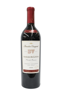 Beaulieu Vineyard Georges de Latour Private Reserve Napa Valley Cabernet Sauvignon 2003
