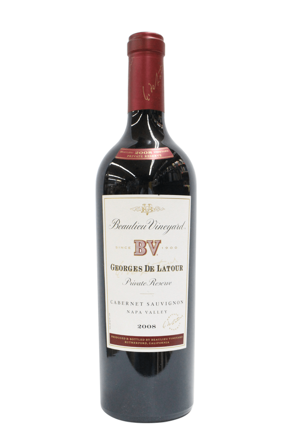 Beaulieu Vineyard Georges de Latour Private Reserve Napa Valley Cabernet Sauvignon 2008