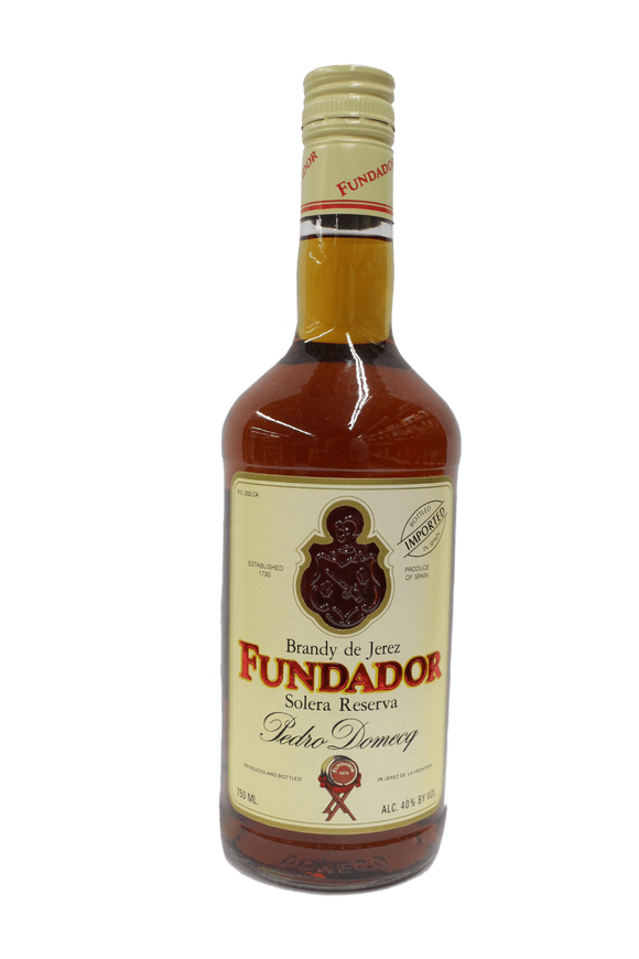 Brandy de jerez Pedro Domecq Fundador solera reserva