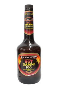 Dekuyper Hot Damn Cinnamon Schnapps 100 proof