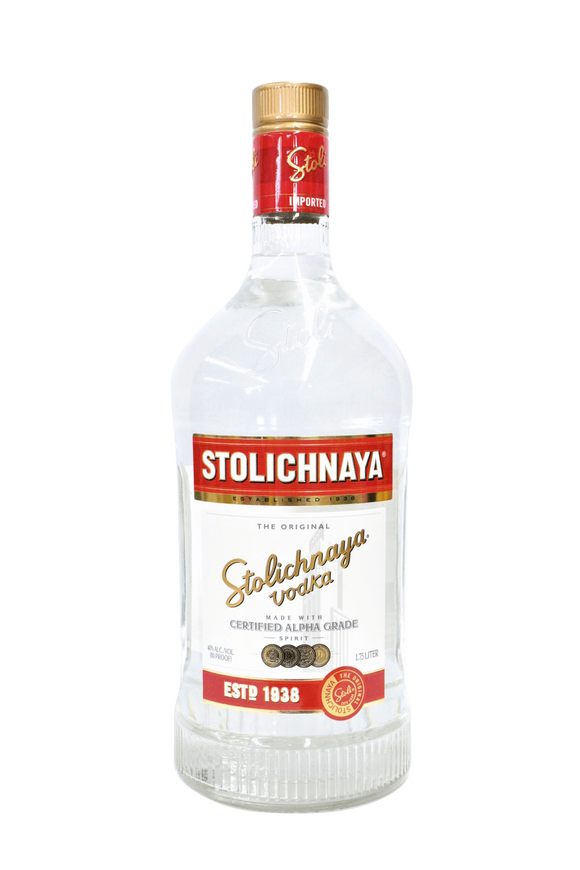 Stolichnaya Red Vodka 1.75L
