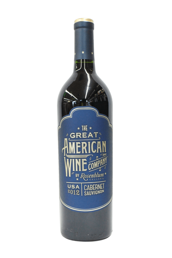 The Great American Wine Company by Rosenblum Cellars Cabernet Sauvignon 2012